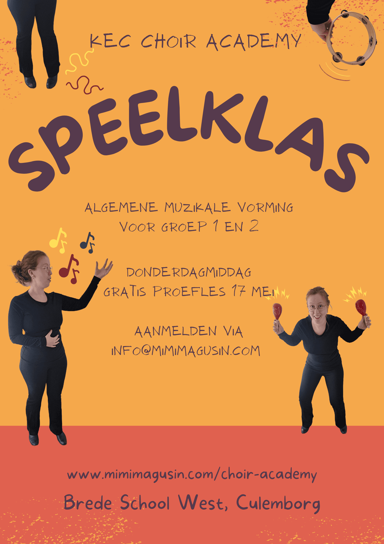 Kleuters in een speelse muziekles in Culemborg